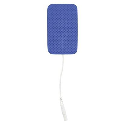 Foto de Reusable Electrodes  Pack/4 1.5 x2.5 Rctngle BlueJay Brand