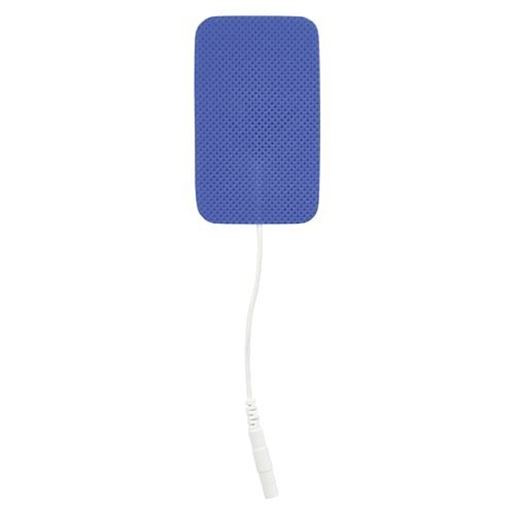 Foto de Reusable Electrodes  Pack/4 1.5 x2.5 Rctngle BlueJay Brand