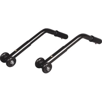 Foto de Anti Tippers for Viper  etc Wheelchair Pair  Black