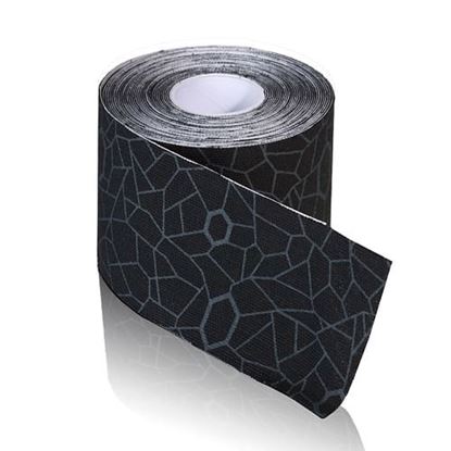 Foto de TheraBand KinesiologyTape STD Roll 2 x16.4' Black/Gray