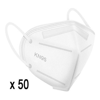 Picture of KN95 Mask Particulate Respirator Disposable  Bg/50