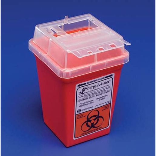 Foto de Sharps-A-Gator- Counter Unit- 2 Gallon