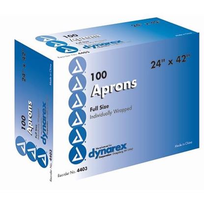 Foto de Polyethylene Aprons 24  x 42  Box/ 100