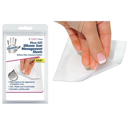 Foto de Adhesive Silicone Gel Scar Sheets (pk/2)