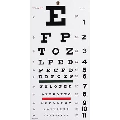 Foto de Snellen Eye Chart- 22 L x 11 W