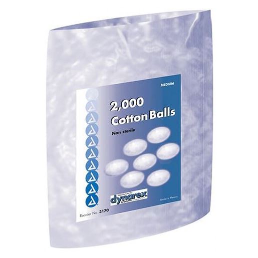 Foto de Cotton Balls  Non Sterile Medium Pk/2000