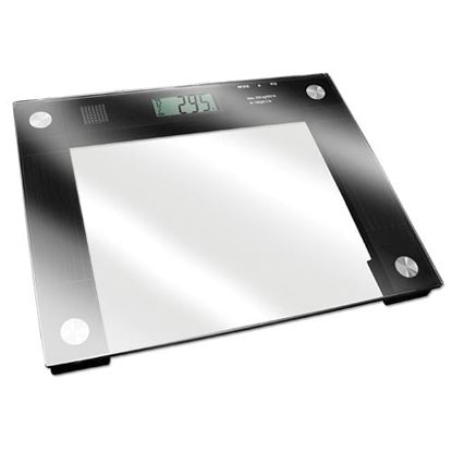 Picture of Talking X-Wide Glass Scale 550# Wt. Cap.