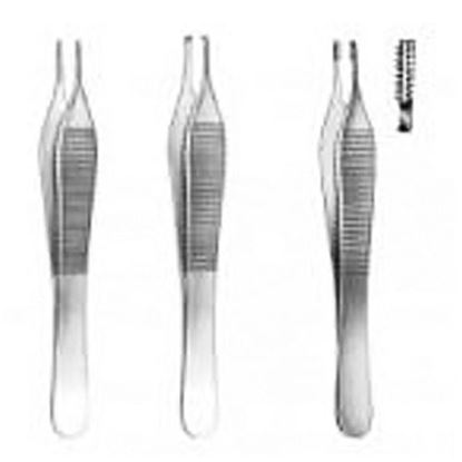 Picture of Adson Forceps- 4 3/4 - Serrated