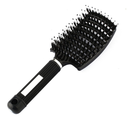 Foto de Hairbrush Anti Klit Brushy Haarborstel Women Detangler Hair Brush Bristle Nylon Scalp Massage Tangle Teaser Hair Brush Comb - Color: 4, brush: Brush, quantity: Set