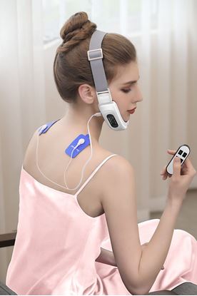 Foto de Color: Green, style: C, power: USB - Face-lifting Instrument Micro Current Face-lifting Instrument Facial Electric Massager