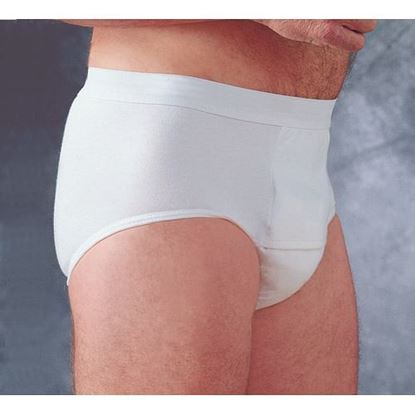 Picture of HealthDri Cotton Moderate Brief Lg 38  - 40