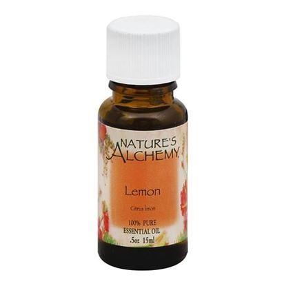 Picture of Nature's Alchemy 100% Pure Essential Oil Lemon - 0.5 fl oz