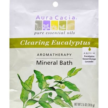 Picture of Aura Cacia - Aromatherapy Mineral Bath Eucalyptus Harvest - 2.5 oz - Case of 6