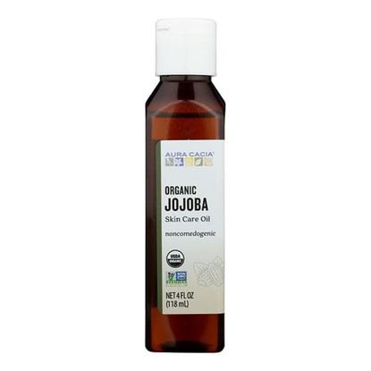 Picture of Aura Cacia - Organic Aromatherapy Jojoba Oil - 4 fl oz