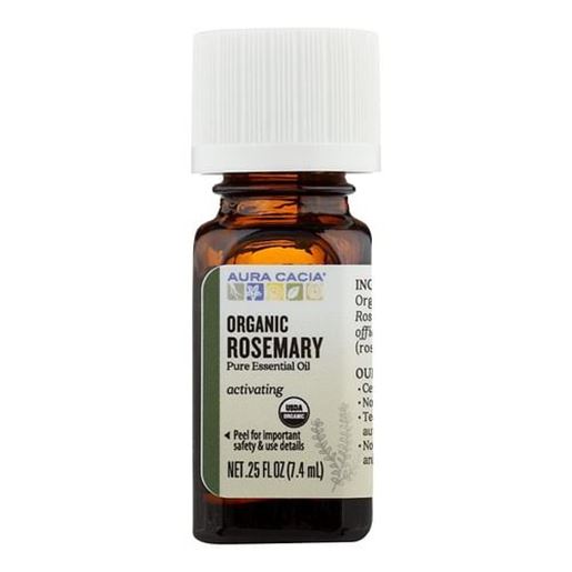 Picture of Aura Cacia - Organic Essential Oil - Rosemary - .25 oz