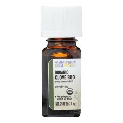 Picture of Aura Cacia - Organic Essential Oil - Clove Bud - .25 oz