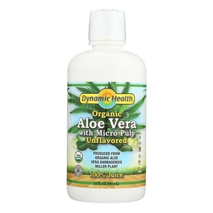 Picture of Dynamic Health Organic Aloe Vera Juice with Micro Pulp - 32 fl oz