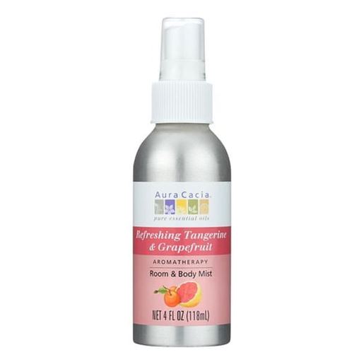 Picture of Aura Cacia - Aromatherapy Mist Tangerine Grapefruit - 4 fl oz