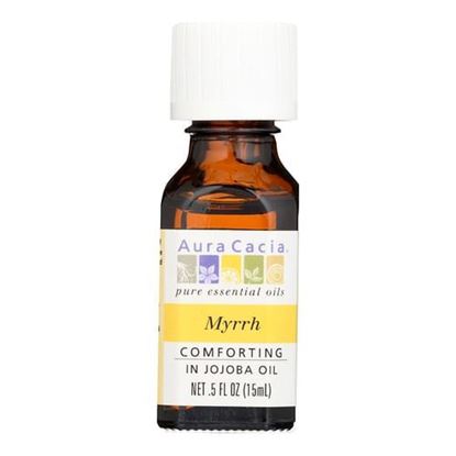 Picture of Aura Cacia - Myrrh in Jojoba Oil - 0.5 fl oz