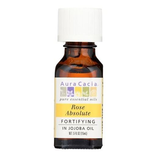 Picture of Aura Cacia - Rose Absolute in Jojoba Oil - 0.5 fl oz