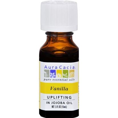 Picture of Aura Cacia - Vanilla in Jojoba Oil - 0.5 fl oz