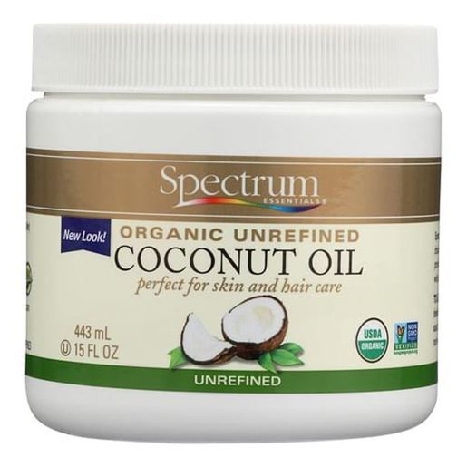 Picture of Spectrum Essentials Organic Coconut Oil - Unrefined - 15 oz