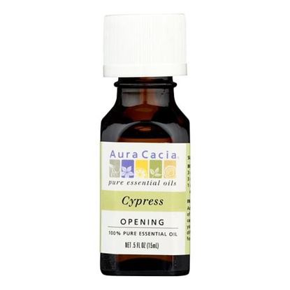 Picture of Aura Cacia - Essential Solutions Oil Cypress - 0.5 fl oz