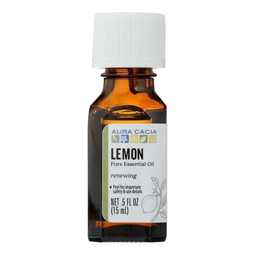 Picture of Aura Cacia - Essential Oil - Lemon - 0.5 fl oz