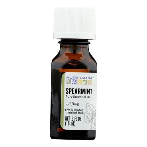 Picture of Aura Cacia - Essential Oil Spearmint - 0.5 fl oz