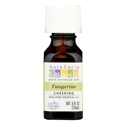 Picture of Aura Cacia - Pure Essential Oil Tangerine - 0.5 fl oz