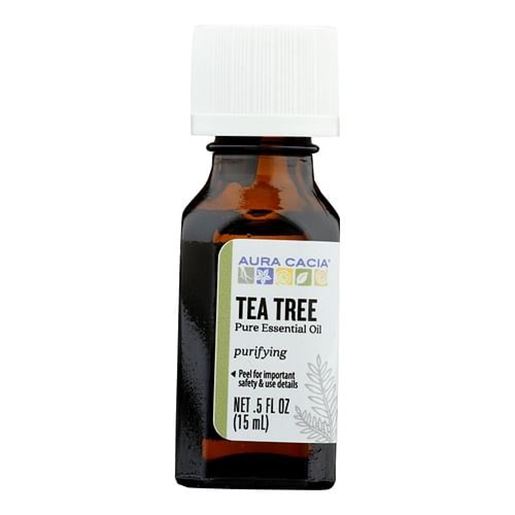 Picture of Aura Cacia - Pure Essential Oil Tea Tree - 0.5 fl oz