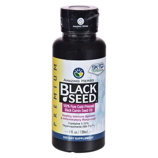 Picture of Amazing Herbs - Black Seed Oil - 4 fl oz