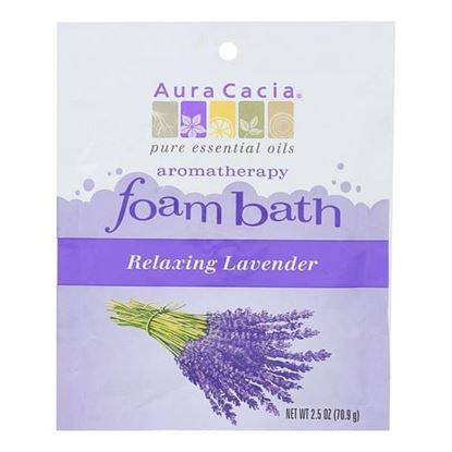 Picture of Aura Cacia - Foam Bath Relaxing Lavender - 2.5 oz - Case of 6