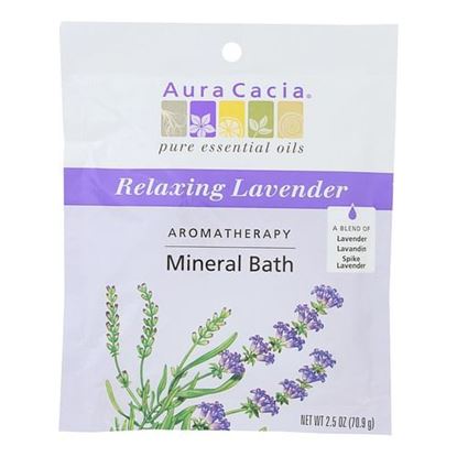 Picture of Aura Cacia - Aromatherapy Mineral Bath Lavender Harvest - 2.5 oz - Case of 6