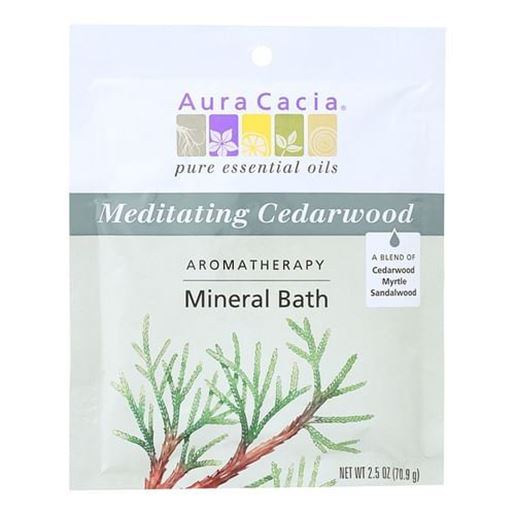 Picture of Aura Cacia - Aromatherapy Mineral Bath Meditation - 2.5 oz - Case of 6