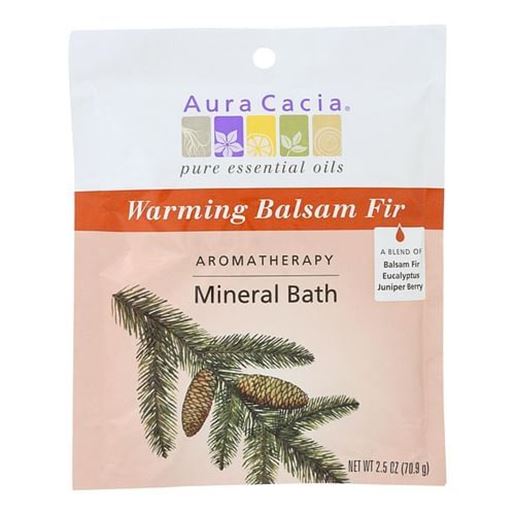 Picture of Aura Cacia - Aromatherapy Mineral Bath Soothing Heat - 2.5 oz - Case of 6