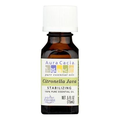 Picture of Aura Cacia - Pure Essential Oil Citronella Java - 0.5 fl oz