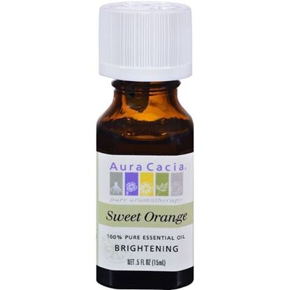 Picture of Aura Cacia - Essential Oil Sweet Orange - 0.5 fl oz