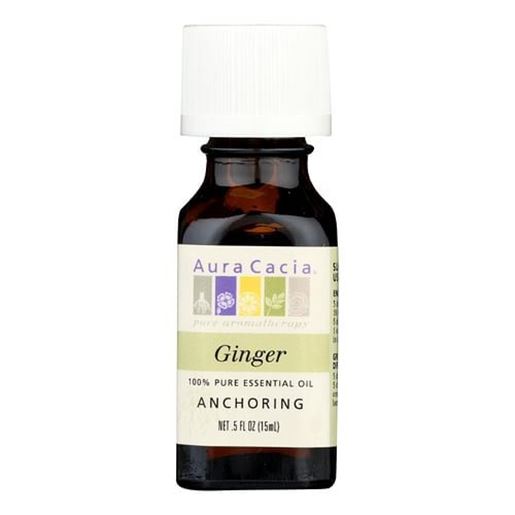 Picture of Aura Cacia - Essential Oil Ginger - 0.5 fl oz