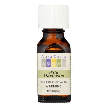 Picture of Aura Cacia - Pure Essential Oil Wild Marjoram - 0.5 fl oz