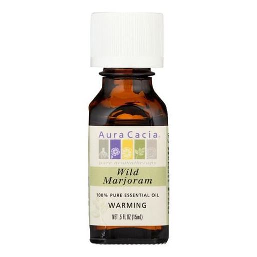 Picture of Aura Cacia - Pure Essential Oil Wild Marjoram - 0.5 fl oz