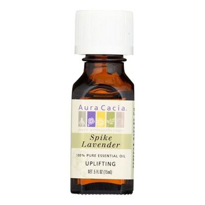 Picture of Aura Cacia - Pure Essential Oil Spike Lavender - 0.5 fl oz