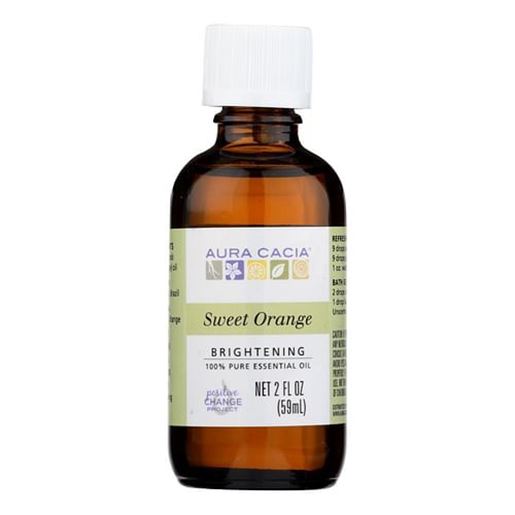 Picture of Aura Cacia - Essential Oil - Brightening Sweet Orange - 2 oz