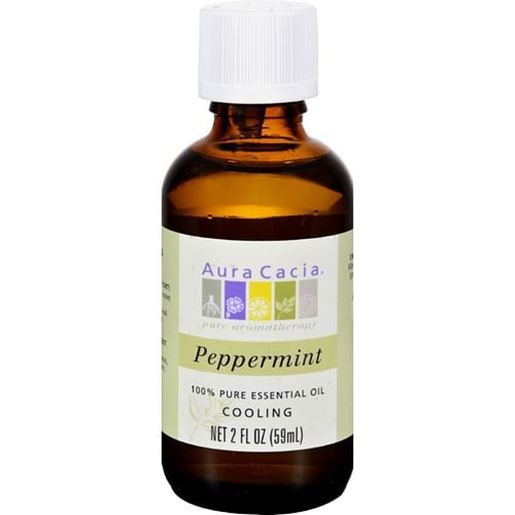 Picture of Aura Cacia - Peppermint Pure Essential Oil - 2 fl oz