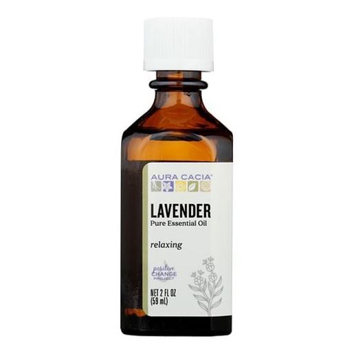 Picture of Aura Cacia - Pure Essential Oil Lavender - 2 fl oz