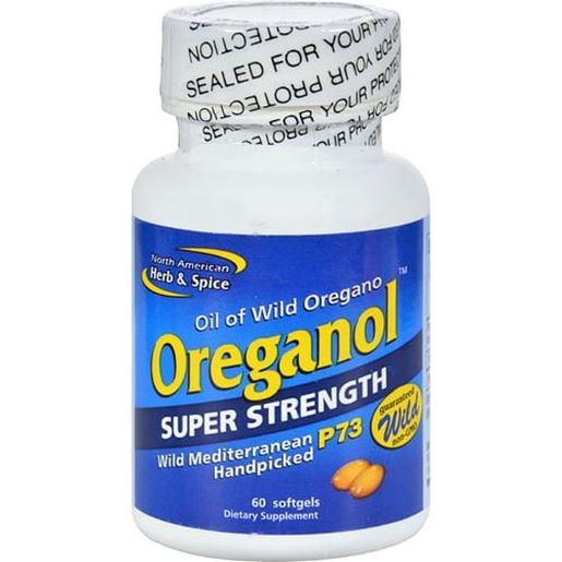 Picture of North American Herb and Spice Oreganol Oil of Oregano Super Strength - 60 Softgels