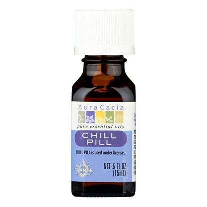 Picture of Aura Cacia - Essential Solutions Chill Pill - 0.05 fl oz