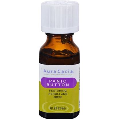 Picture of Aura Cacia - Essential Solutions Oil Panic Button - 0.5 fl oz