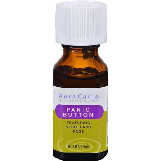 Picture of Aura Cacia - Essential Solutions Oil Panic Button - 0.5 fl oz