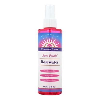 Picture of Heritage Products Rose Petals Rosewater Spray - 8 fl oz